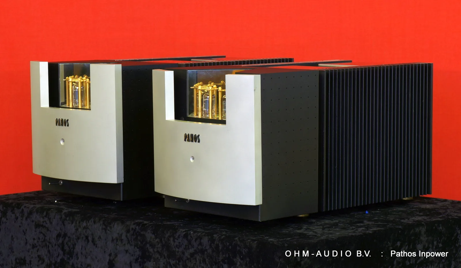 Pathos Inpower : 80 Watt Class A Tube/Transistor Balanced Monoblocks : Sold to Belgium