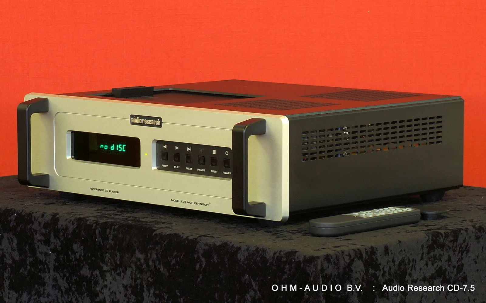 Audio Research CD-7.5 Argent : Vendu en Pologne