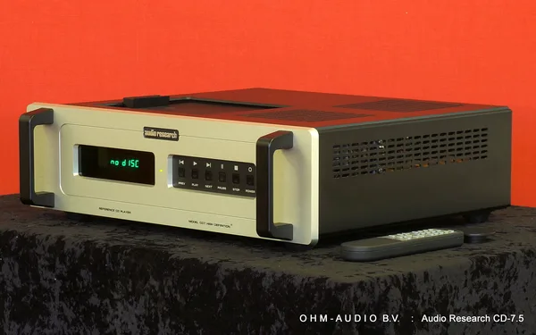 Audio Research CD-7.5 Zilver : Sold to Poland