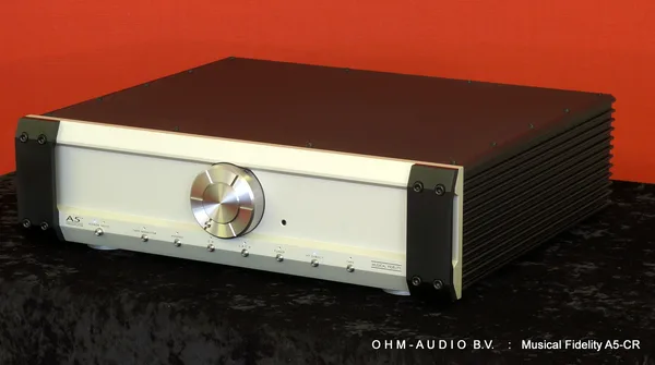 Musical Fidelity A5-CR Preamplifier : Sold to the Netherlands