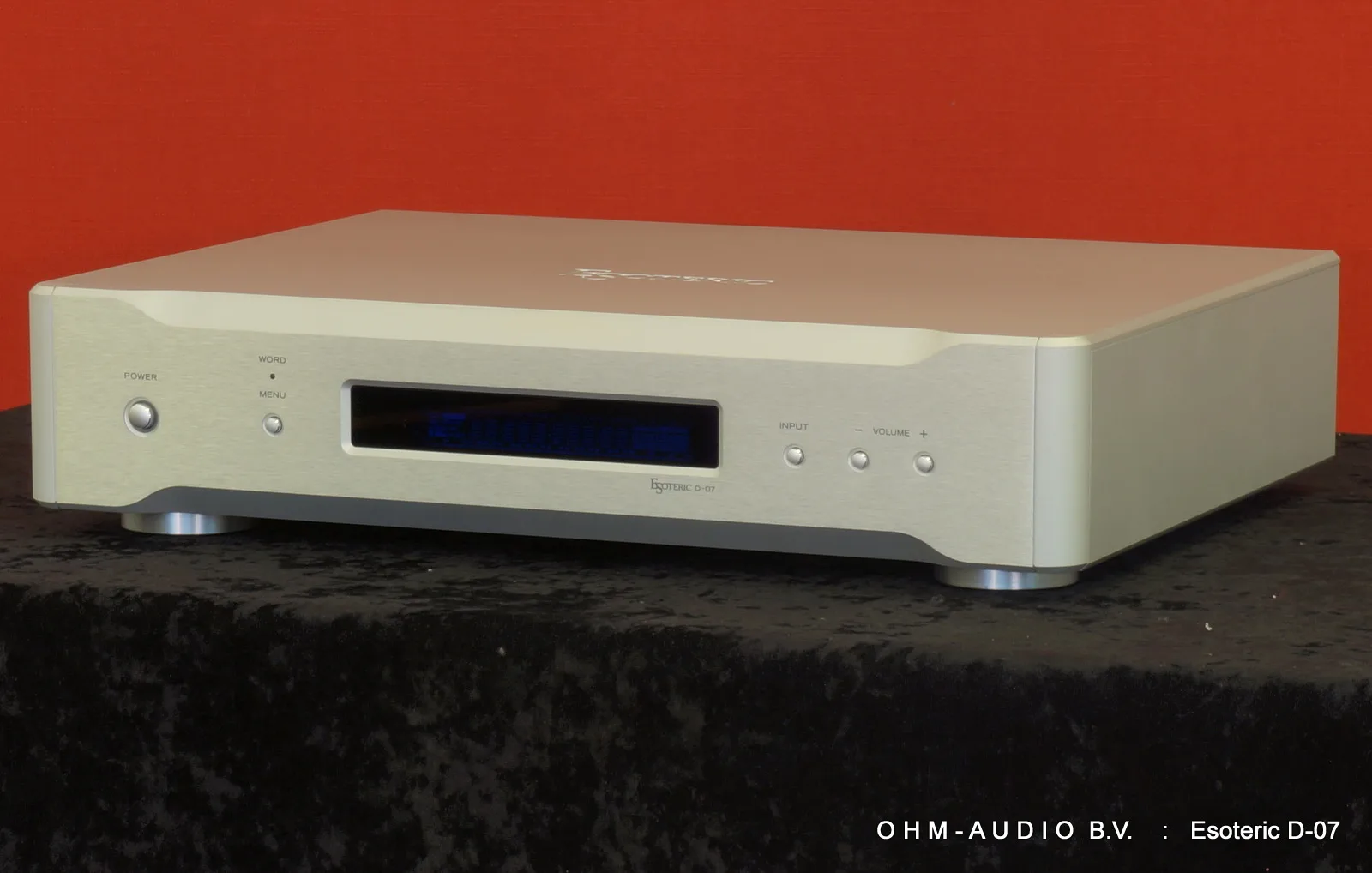 Esoteric D-07 High Resolution DA Converter mit Lautstärkeregelung : Verkauft