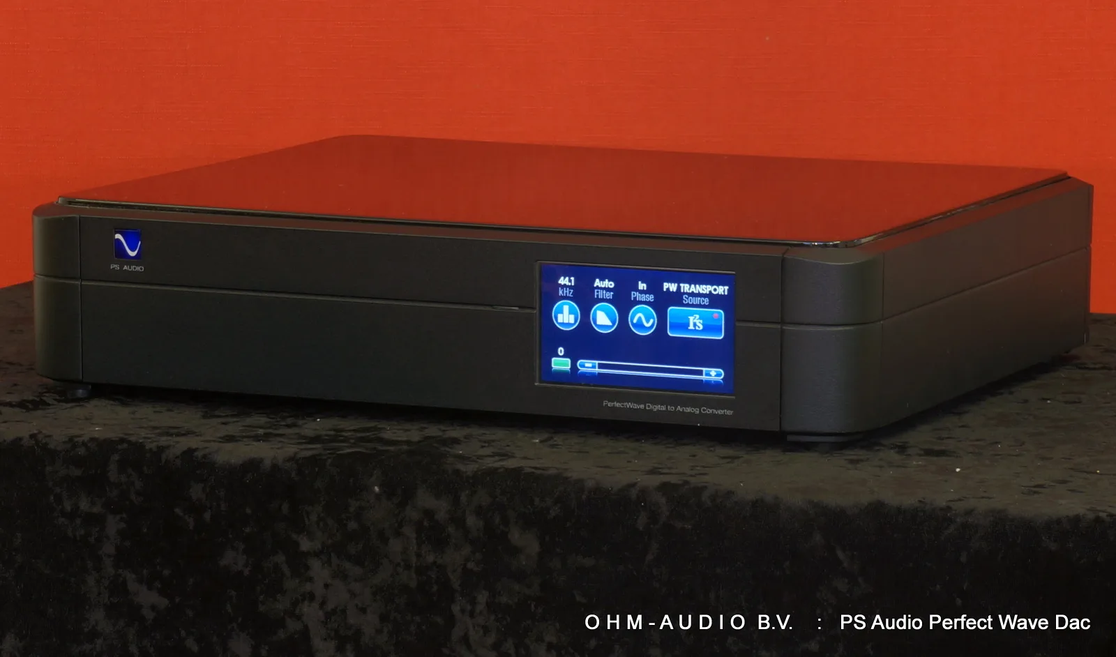 PS Audio Perfect Wave DAC / Préamplificateur, Noir : VENDU aux Pays-Bas
