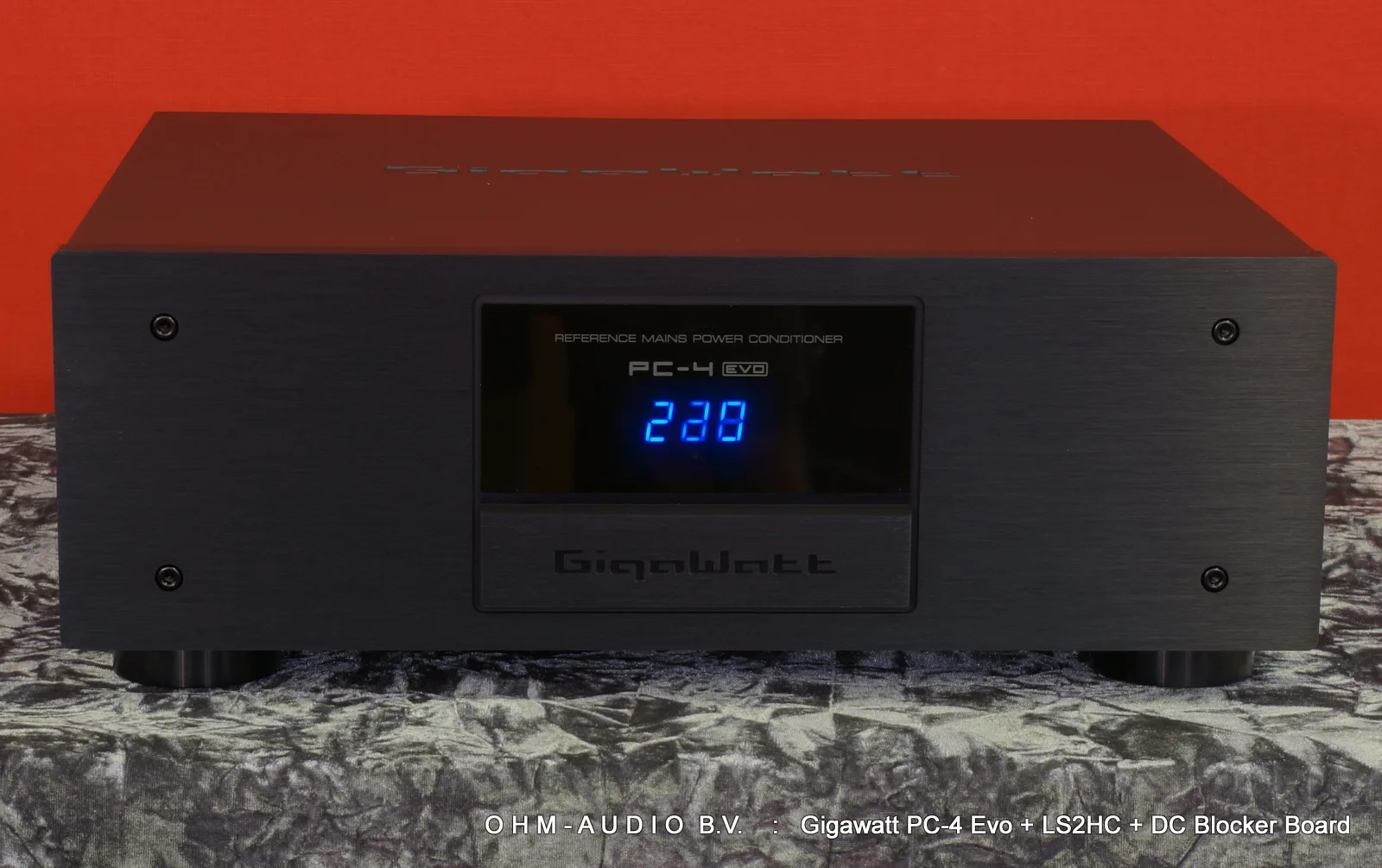 Gigawatt PC-4 Evo + LS2 HC Powercord + DC Blockerboard : Rupture de stock !
