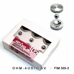 FIM 305-3 Isolation Discs / Decoupling Discs with Ball Bearings, Set of 3 : Sold