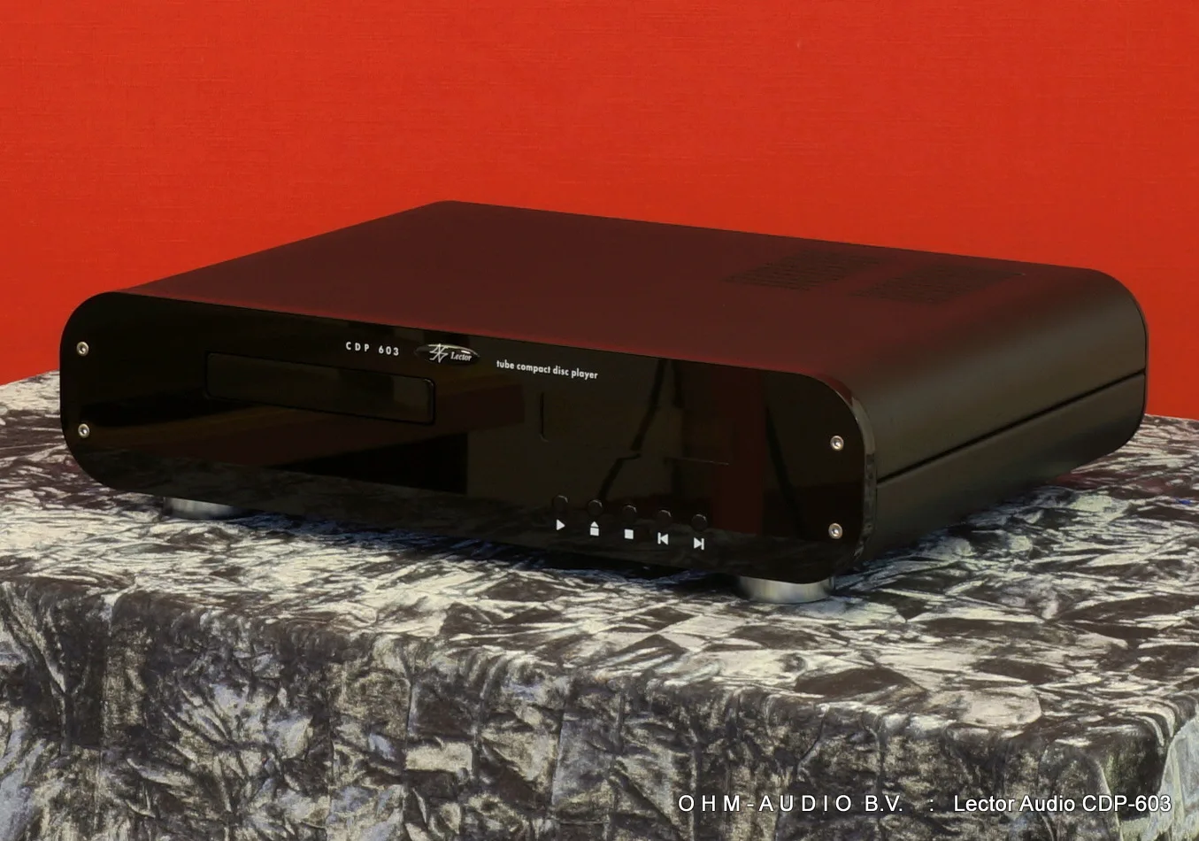 Lector Audio CDP-603 Real Tube Output Class A CD Player DEMO : Vendu