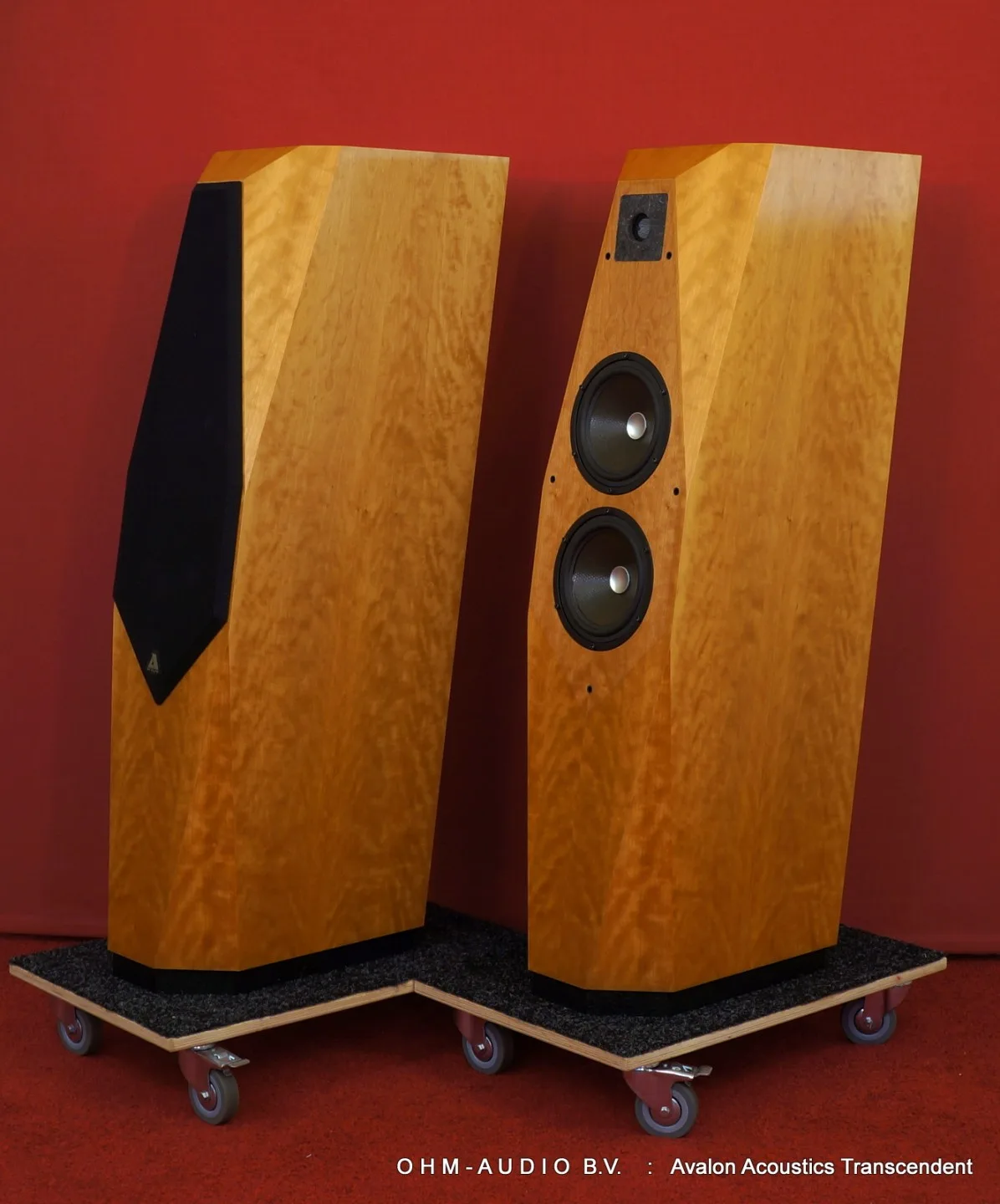 Avalon Acoustics Transcendent in Chilled Cherry : Sold to the Netherlands