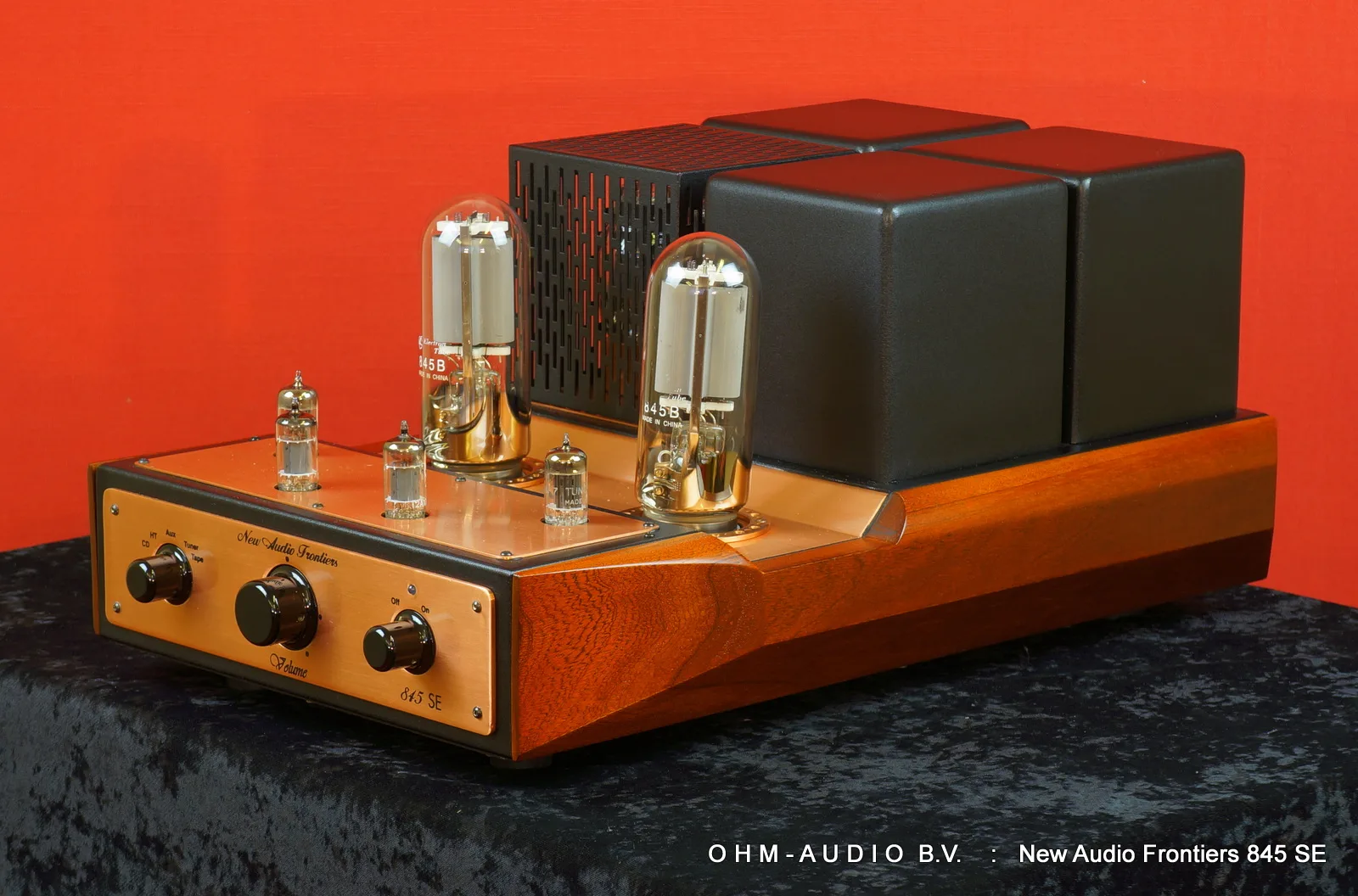 New Audio Frontiers 845 SE, Single Ended Class A Amplifier : Sold to the Netherlands