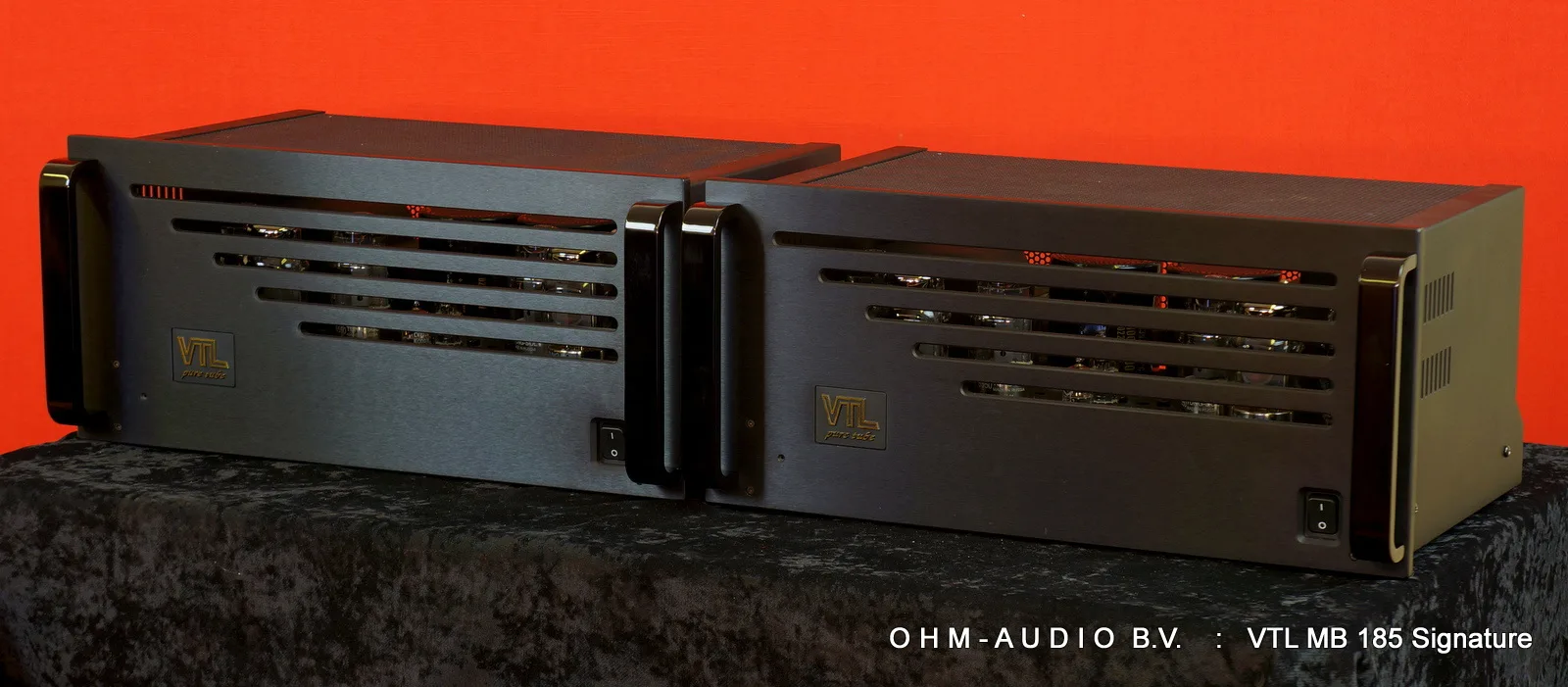 Amplificateurs Monoblock VTL MB-185 Signature, tubes neufs appairés 2017 : Vendu aux Pays-Bas