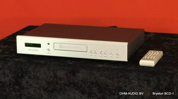Bryston BCD-1 CD Player, Argent : SOLD to the Netherlands