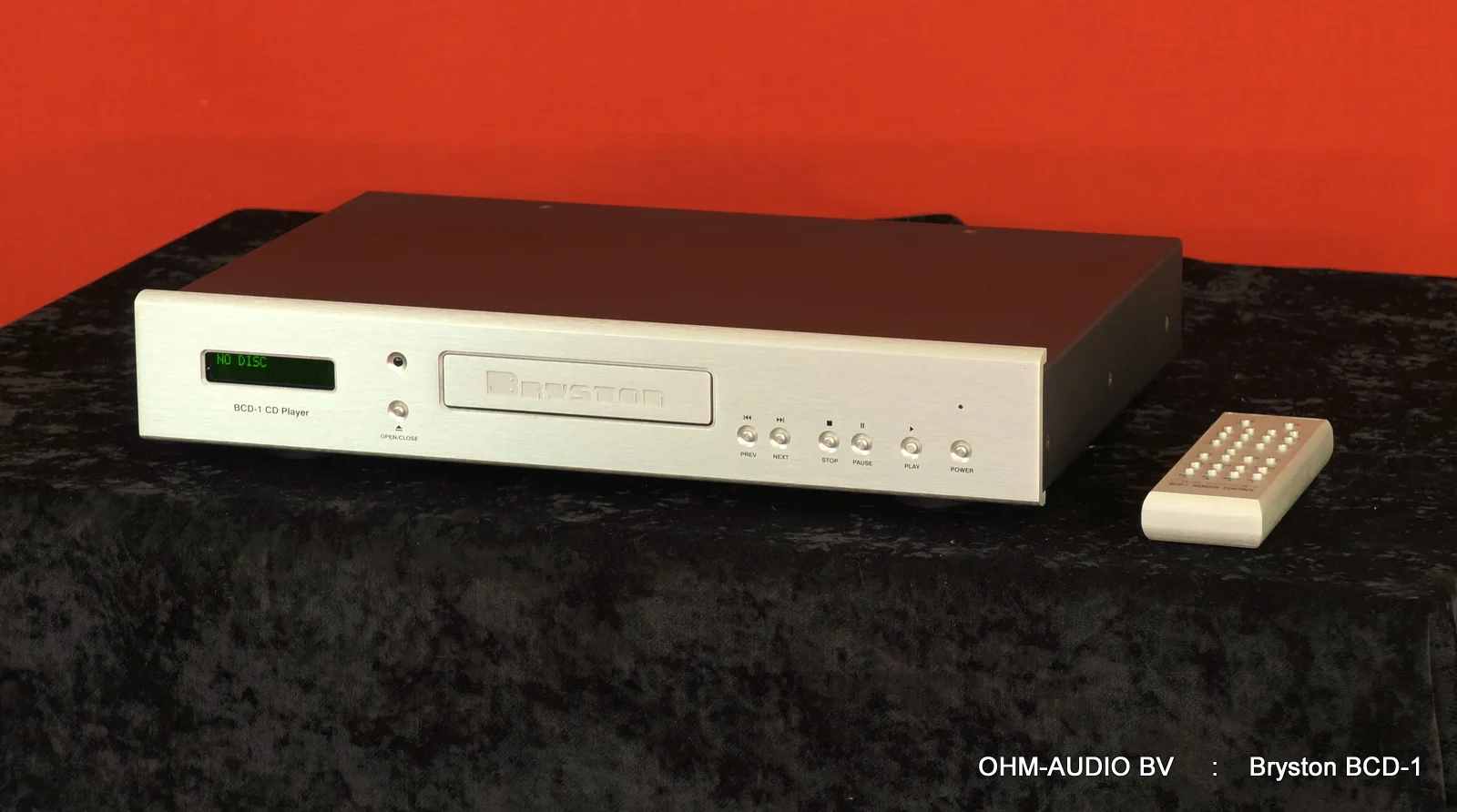 Bryston BCD-1 CD Player, Argent : SOLD to the Netherlands