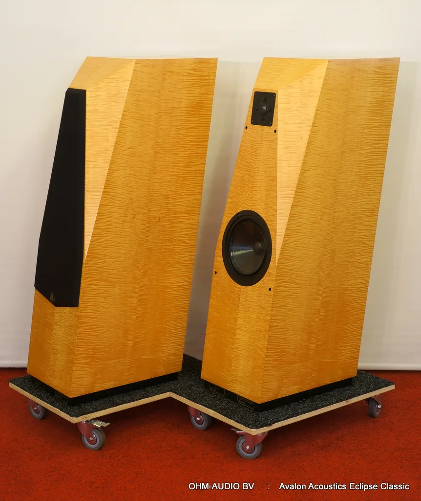 Avalon Acoustics Eclipse Classic avec Cavaliers Nordost Reference Silver : VENDU