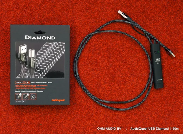 AudioQuest Diamond USB Audio cable, 1.50m