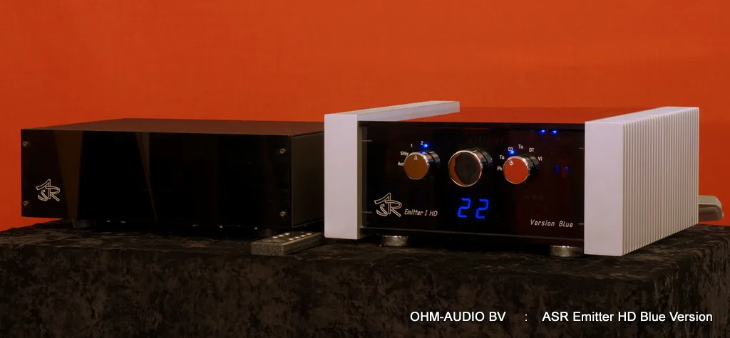 ASR Emitter 1 HD, Version Blue, Dual Mono PSU, Accu voorbereid : SOLD to the Netherlands
