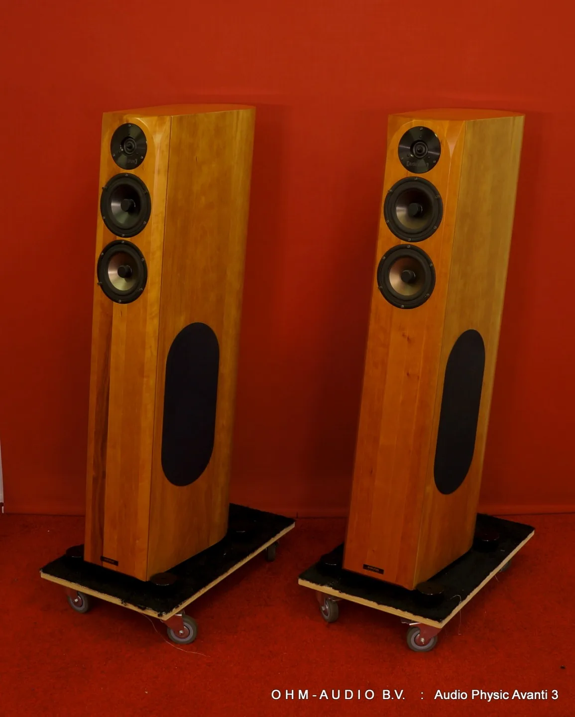 Audio Physic Avanti 3, Cherry, sehr guter Zustand: Verkauft an die Niederlande