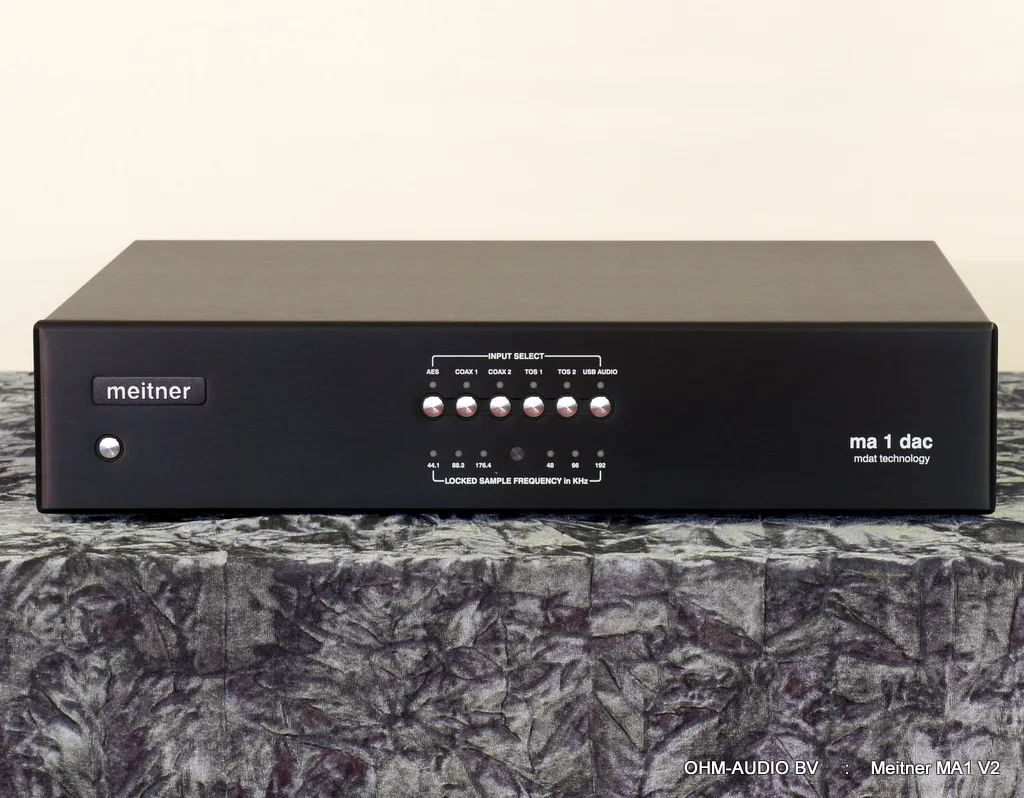 Meitner MA1 V2 with MDAT2, black, like new, complete : Sold to France