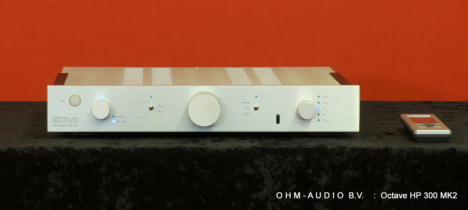 Octave HP300 MK2 Buizen Voorversterker, met remote control : Sold to the Netherlands