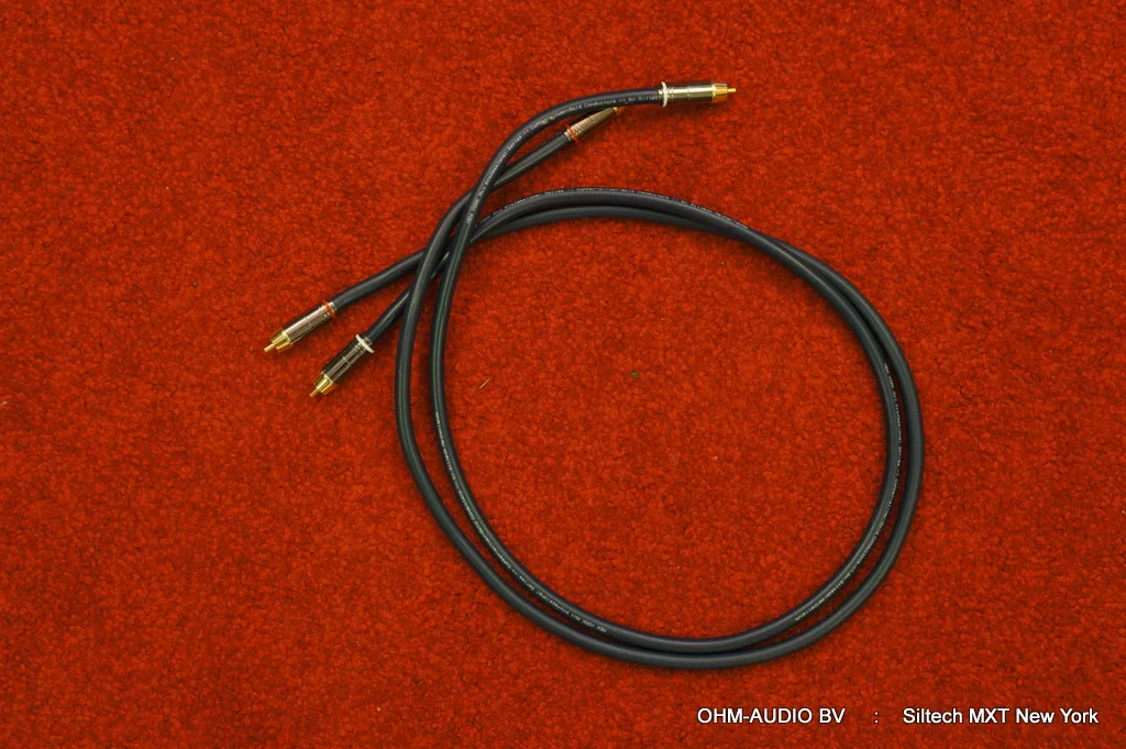 Siltech New York MXT, Silver / Gold Cinchkabel, 100cm : SOLD to the Netherlands