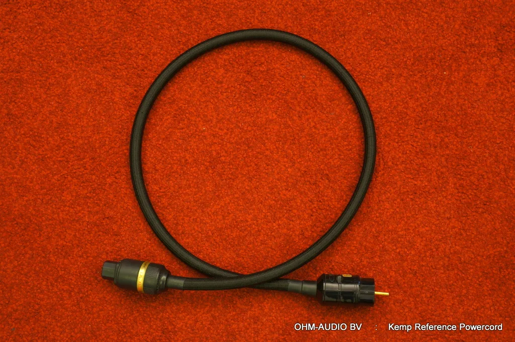 Kemp Reference Powercord, like new, 120cm : SOLD to the Netherlands