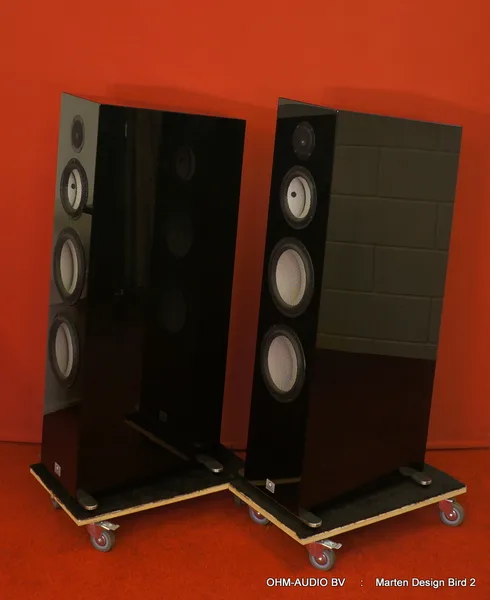 Marten Design Bird 2 in Pianolack Schwarz, wie neu und komplett: Verkauft