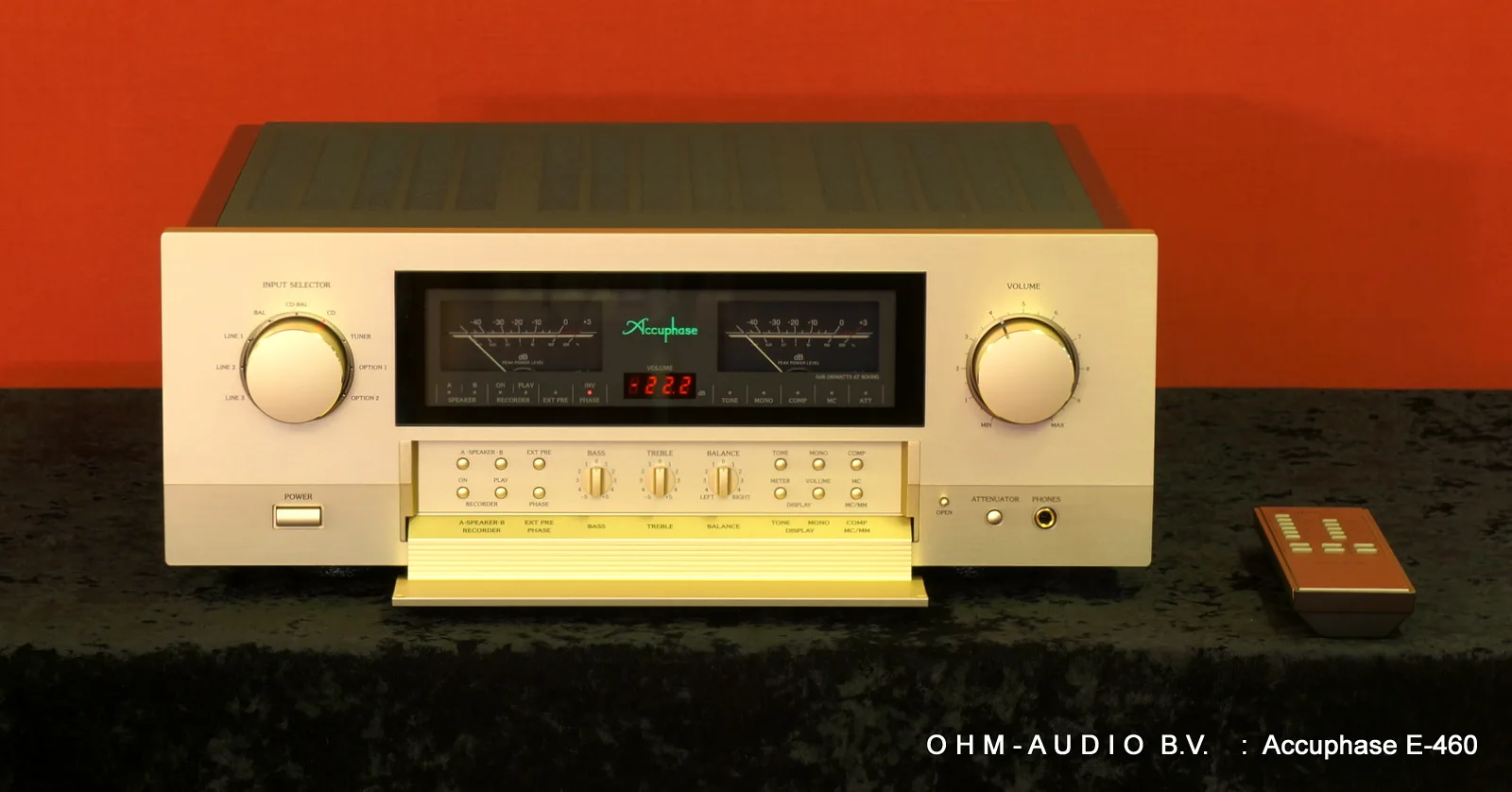 Accuphase E-460 Integrated Amplifier, Like New and Complete : SOLD to the Netherlands