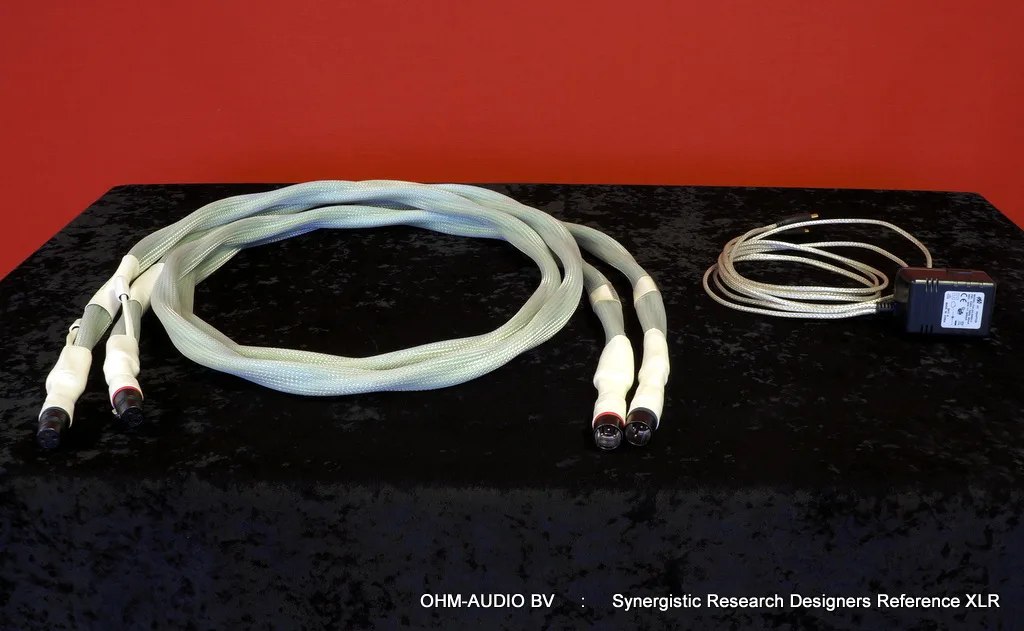 Synergistic Research Designers Reference XLR Analoge Interlink, 2.20 meter : Sold to Belgium