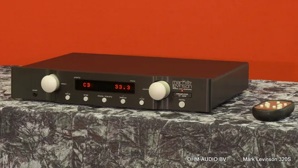 Mark Levinson 320S Balanced Preamplifier incl. Remote : Sold to the Netherlands