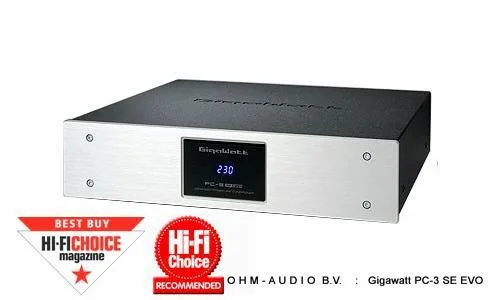 Gigawatt PC-3 SE Evo, Argent, avec LC3 MK3 Powercord, Neuf en boîte : Épuisé