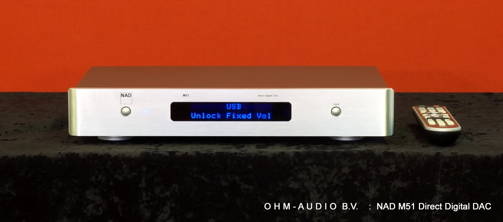 NAD M51 High Resolution DA Converter in sehr gutem Zustand: VERKAUFT in die Niederlande