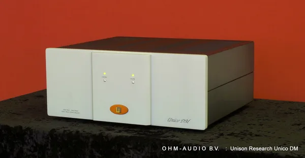 Unison Research Unico DM, Amplificateur de puissance à tubes / Mosfet : Vendu