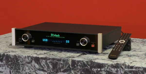 McIntosh D150 DA Converter/Digitale Voorversterker, Nieuwstaat en Compleet : SOLD to the Netherlands