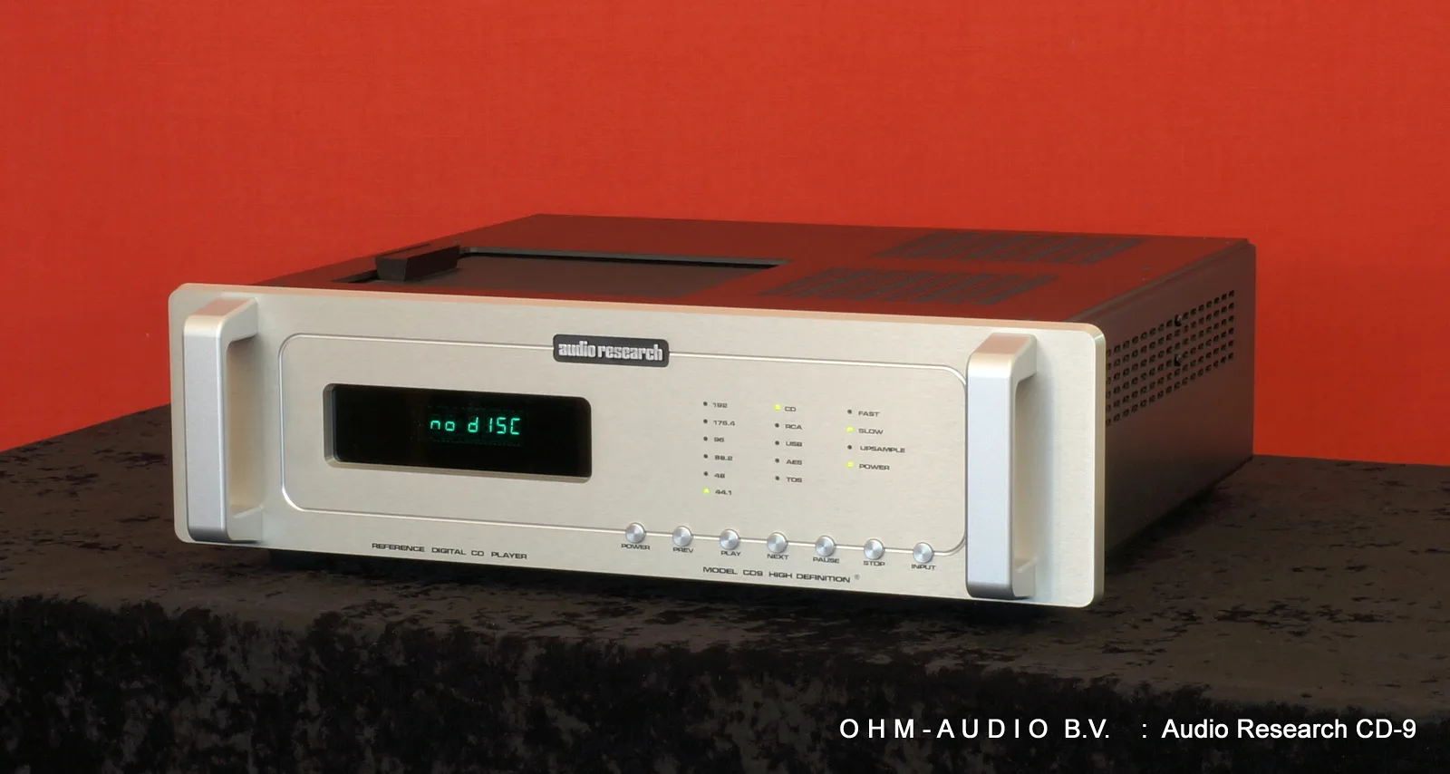 Lecteur CD Audio Research CD-9 Tubes / Convertisseur DA, Complet et en État Neuf : VENDU