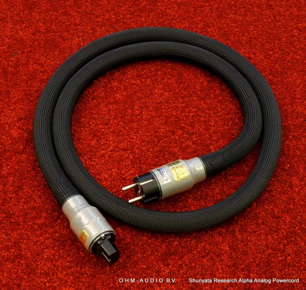 Shunyata Research Alpha Analog Powercord, Als Nieuw, Met OVP : Sold to the Netherlands