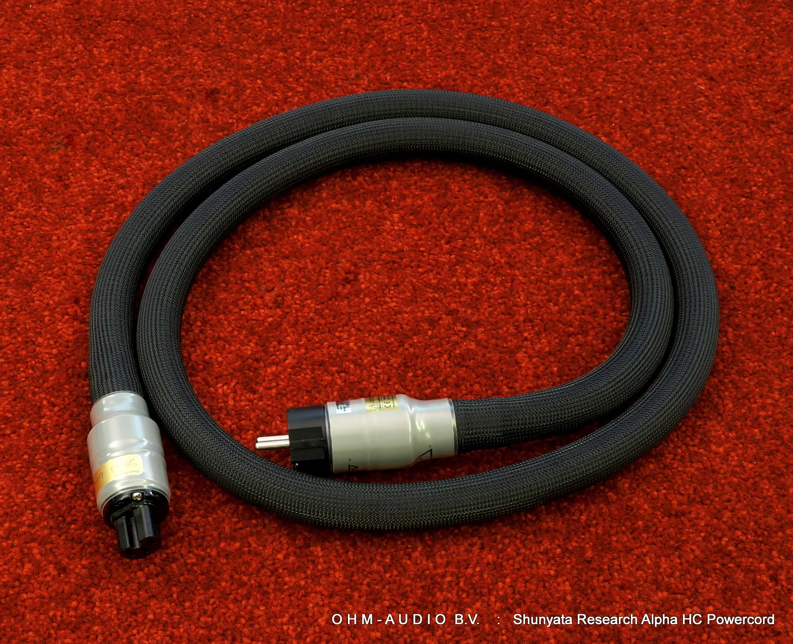 Shunyata Research Alpha HC Powercord, Like New, With Original Box : SOLD to the Netherlands