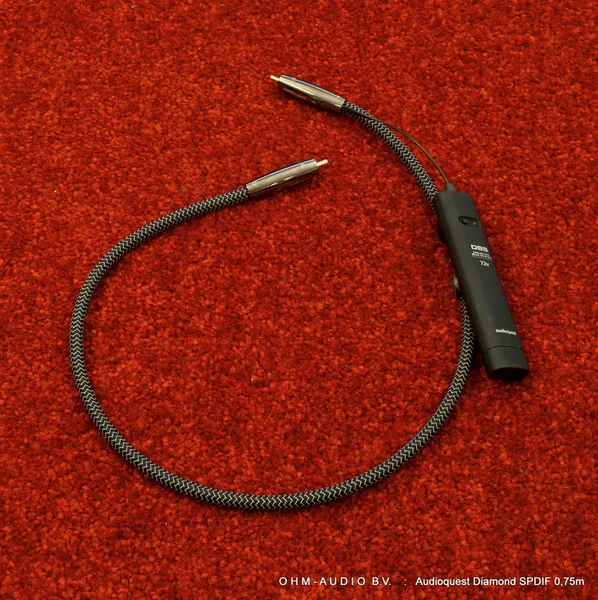 Audioquest Diamond Coax SPDIF, Interlink Numérique, 0,75 Mètre : VENDU