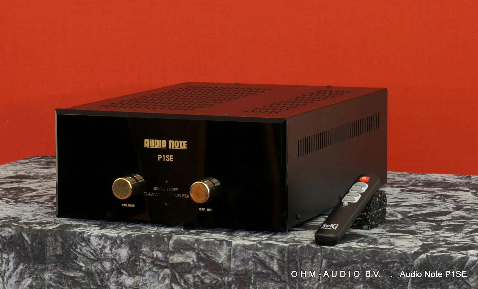Audio Note P1SE Single Ended Class A Tube Amplifier with Remote Control : Sold