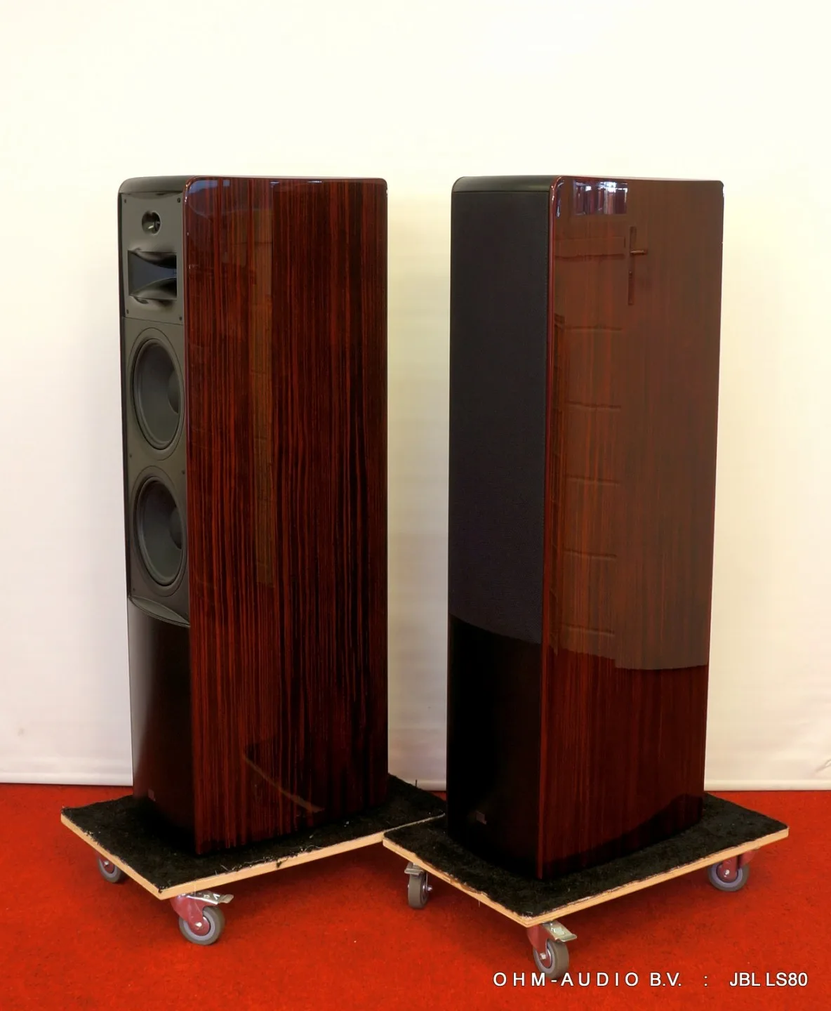 JBL LS80, High Gloss Rosewood, 3,5-Wege Standlautsprecher: Ausverkauft