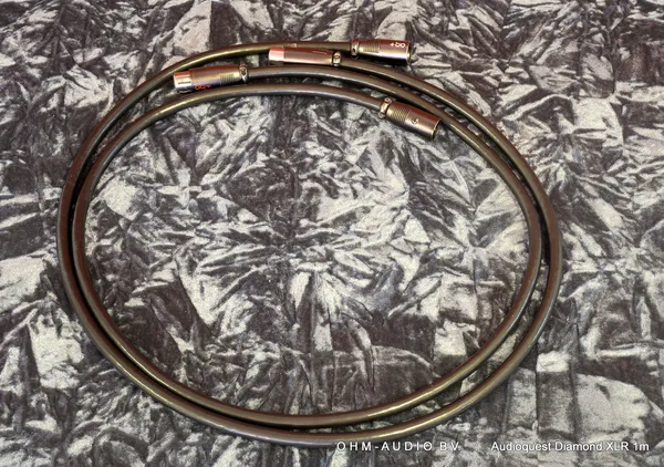 Audioquest Diamond X3 XLR Kabel, 1 Meter, Gebalancierte Interlinks
