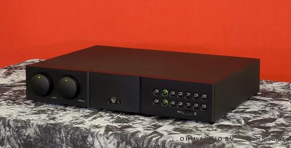Naim Supernait + Optionele HiCap Voeding, Phono, Digitale Input, Nieuwstaat : Sold