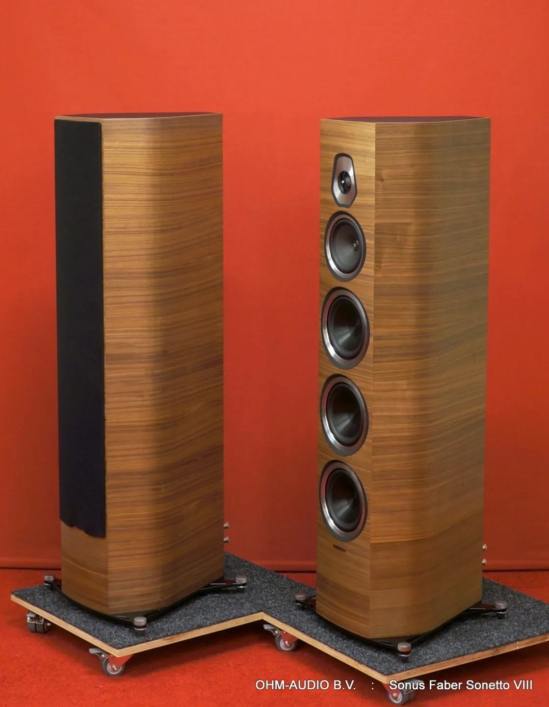 Sonus Faber Sonetto VIII (Sonetto 8), Last Set in Walnut Finish : SOLD