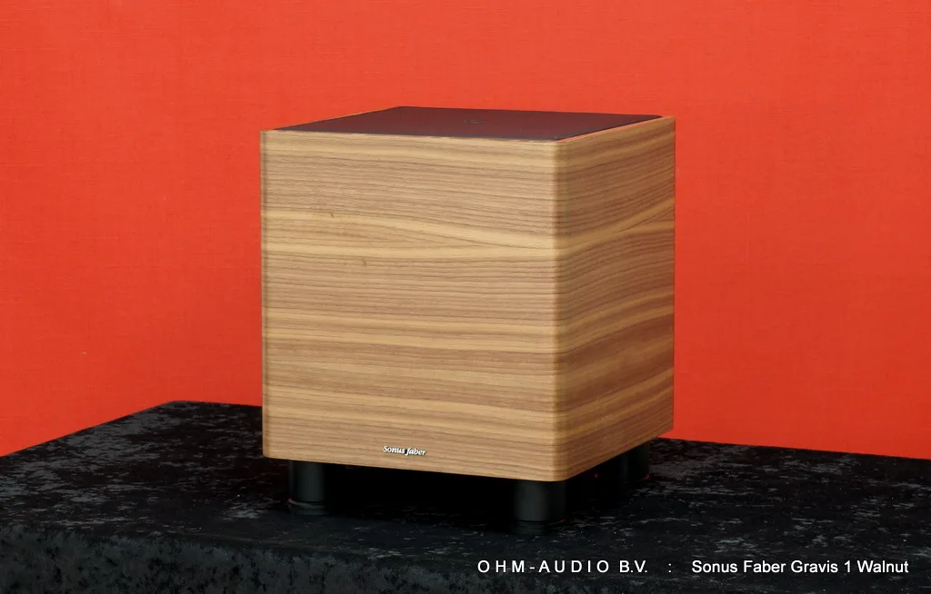Sonus Faber Gravis 1, Subwoofer Actif 150 Watts, Neuf