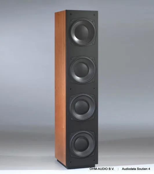 Audiodata Soutien 4, actieve subwoofer met Motional Feedback : SOLD