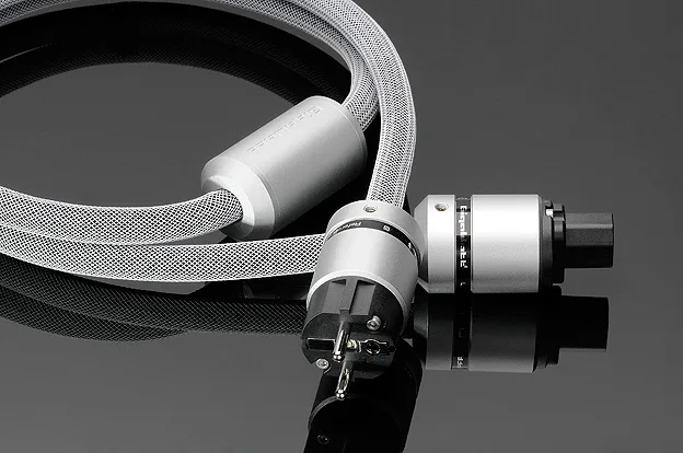 Gigawatt LS-1 Evo+ Reference Stromkabel Silber Rhodium