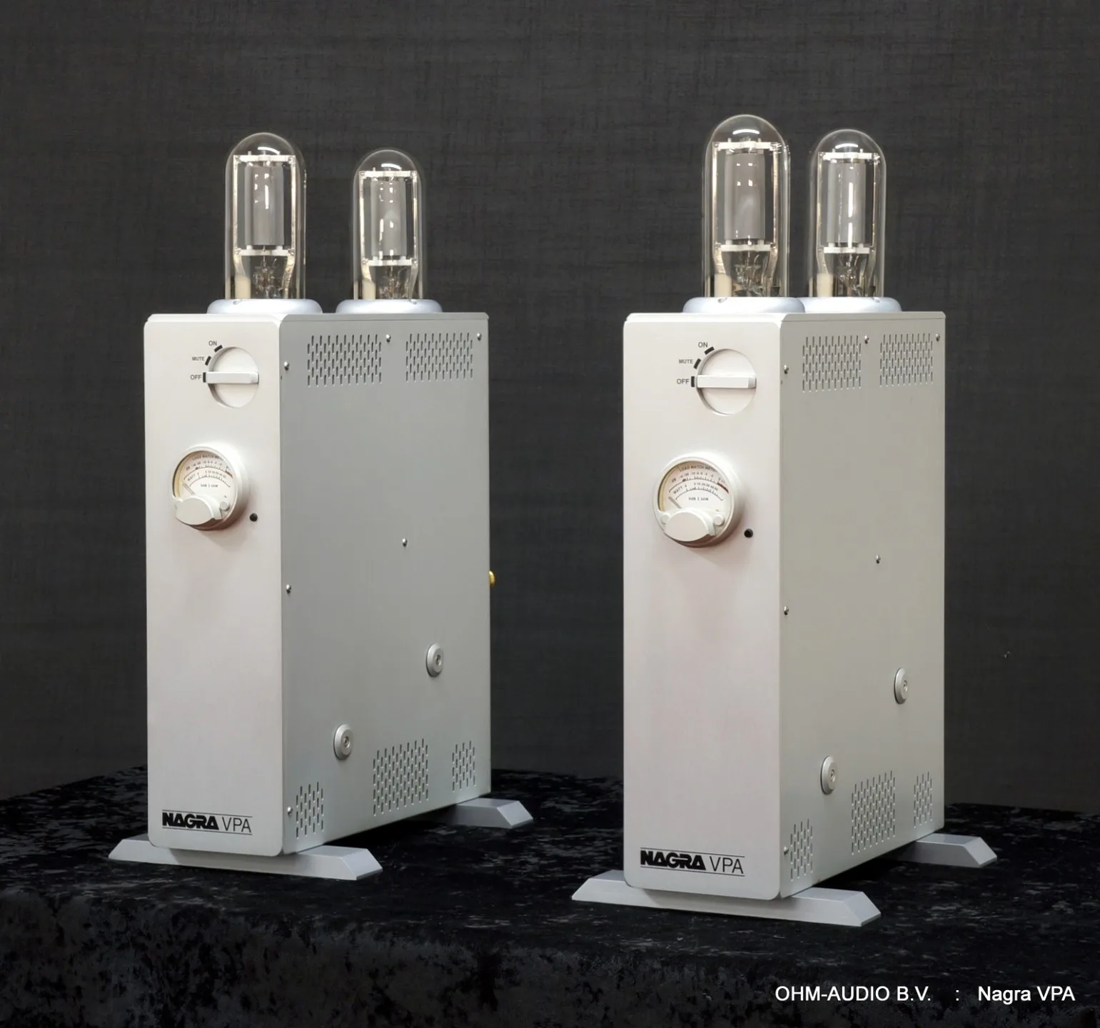 Nagra VPA, Tube Mono Power Amplifiers, 845 Tubes, 2x 50 Watt : Sold