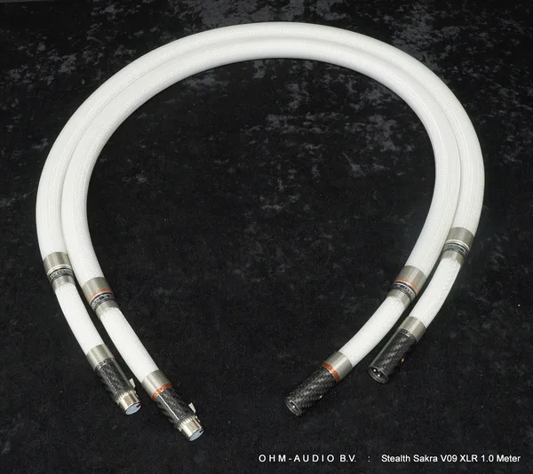 Stealth Audio Sakra V-09, Balanced Analog Interlink, 1 Meter : SOLD to France