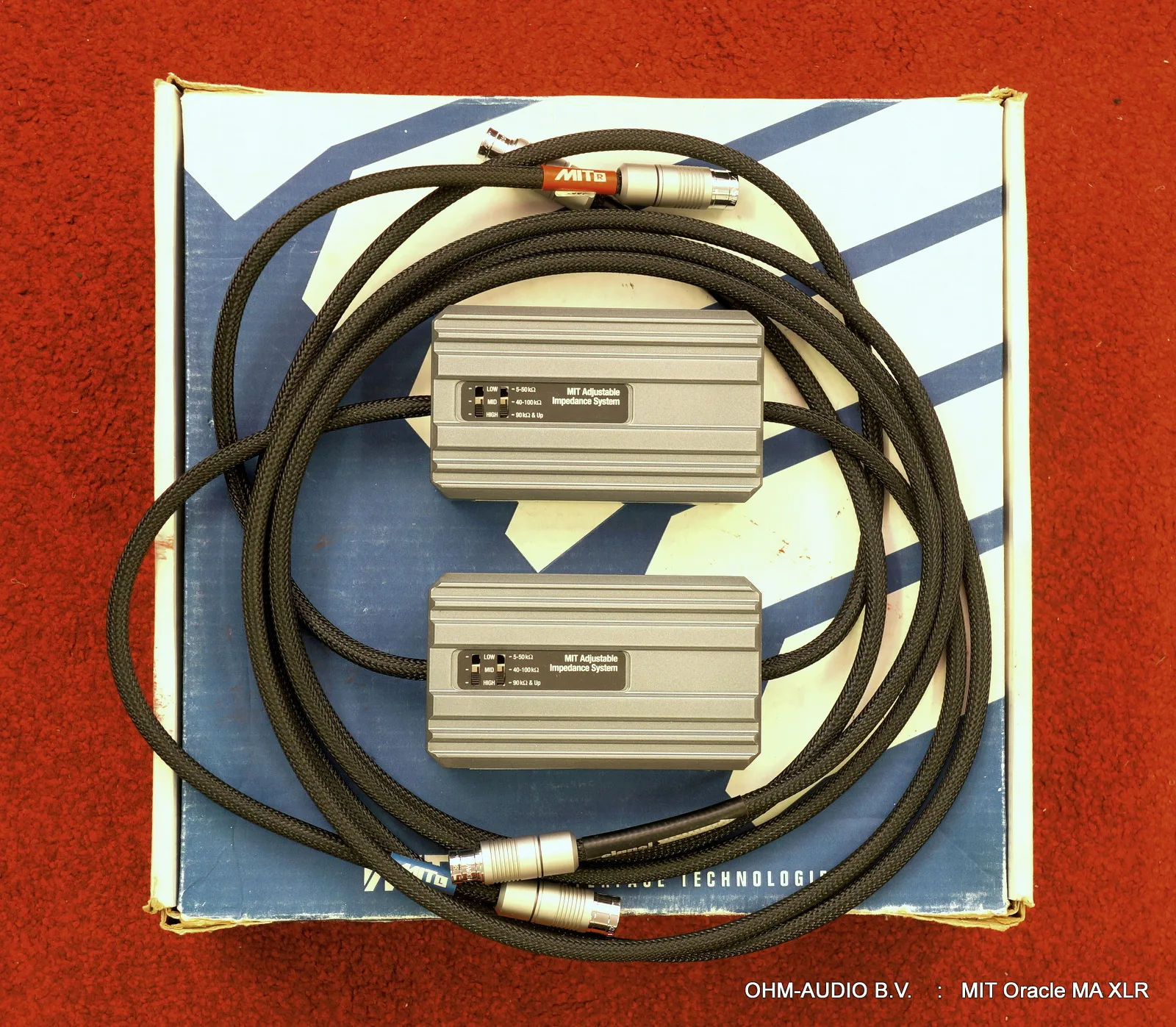MIT Oracle MA, Analoge Interlink XLR, 3.00 meter : SOLD
