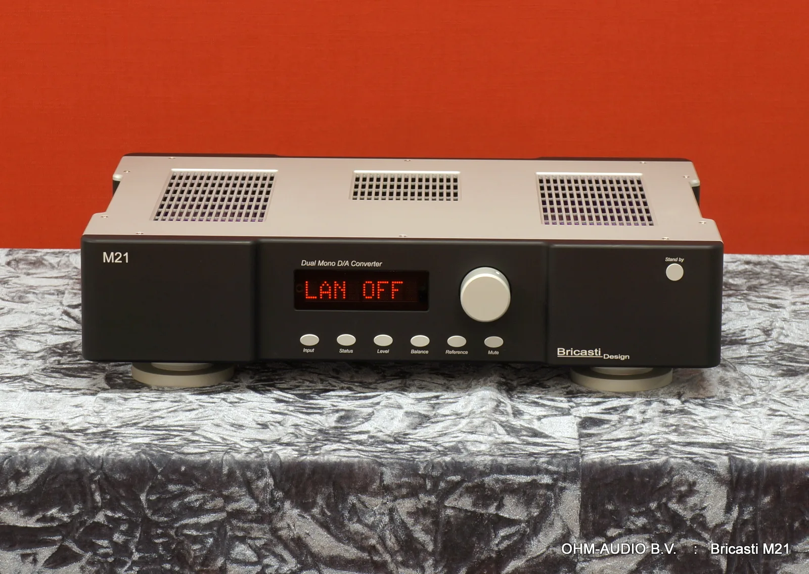 Bricasti M21 MDx, Dual Mono, Triple DA Converter / Voorversterker / Streamer, Roonready, nieuw