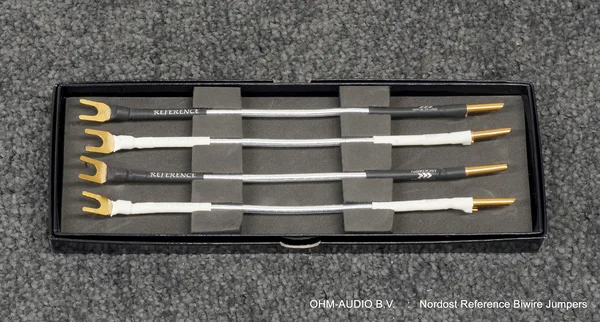 Nordost Reference Bi-Wire Jumpers, Spade / Banane, Neuf en Boîte : Vendu