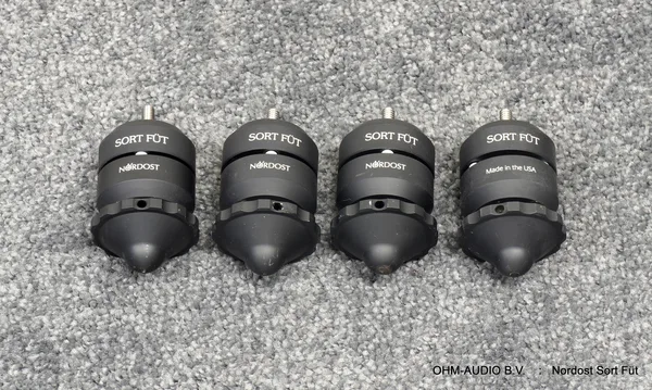 Nordost Sort Füt, Set of 4, High End Decoupling Feet : SOLD to Poland