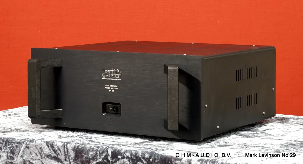 Mark Levinson No. 29, Amplificateur Stéréo Classe A, Révision Elco Février 2019 : Vendu