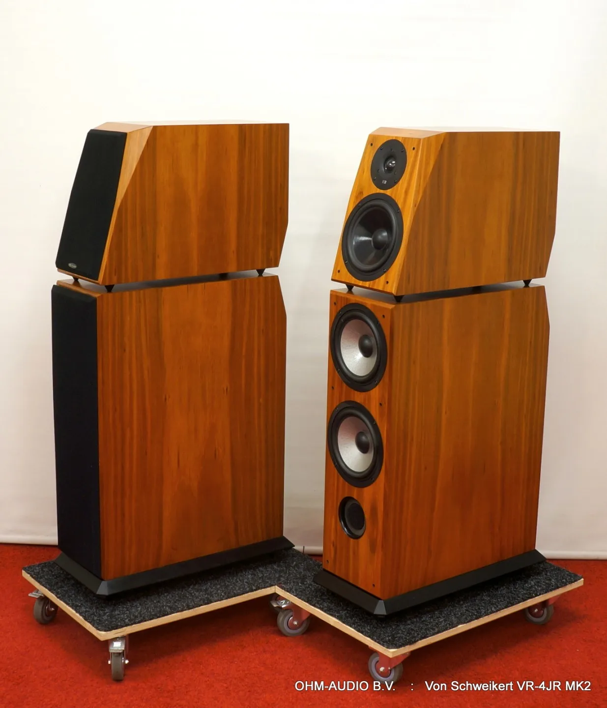 Von Schweikert VR-4JR MK2, African Hazelwood, Nieuwstaat met OVP : SOLD to Denmark